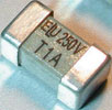 Figure 3. SIBA’s SMD fuse-link for 250 V is an SMD